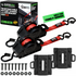 Bed-Mounted Retractable Ratchet Straps (Ford Trucks)