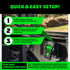 Bed-Mounted Retractable Ratchet Straps (Ford Trucks)