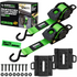 Bed-Mounted Retractable Ratchet Straps (Ford Trucks)