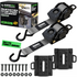 Bed-Mounted Retractable Ratchet Straps (Ford Trucks)
