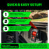 Bed-Mounted Retractable Ratchet Straps (Ford Trucks)