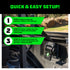 Bed-Mounted Retractable Ratchet Straps (Ford Trucks)