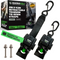 2" x 43" Retractable Transom Tie-Down Straps (2-Pack)