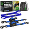 1" x 10' Retractable Ratchet Straps