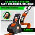 1" x 10' Retractable Ratchet Straps