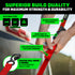 1" x 10' Retractable Ratchet Straps