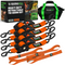 2" x 10' Retractable Ratchet Straps