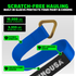 2" x 38" Axle Tie-Down Straps (4-Pack)