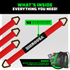 2" x 38" Axle Tie-Down Straps (4-Pack)