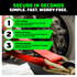 2" x 38" Axle Tie-Down Straps (4-Pack)