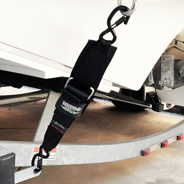 Best Transom TieDown Straps (2" x 4' Boat Trailer Straps) Rhino USA