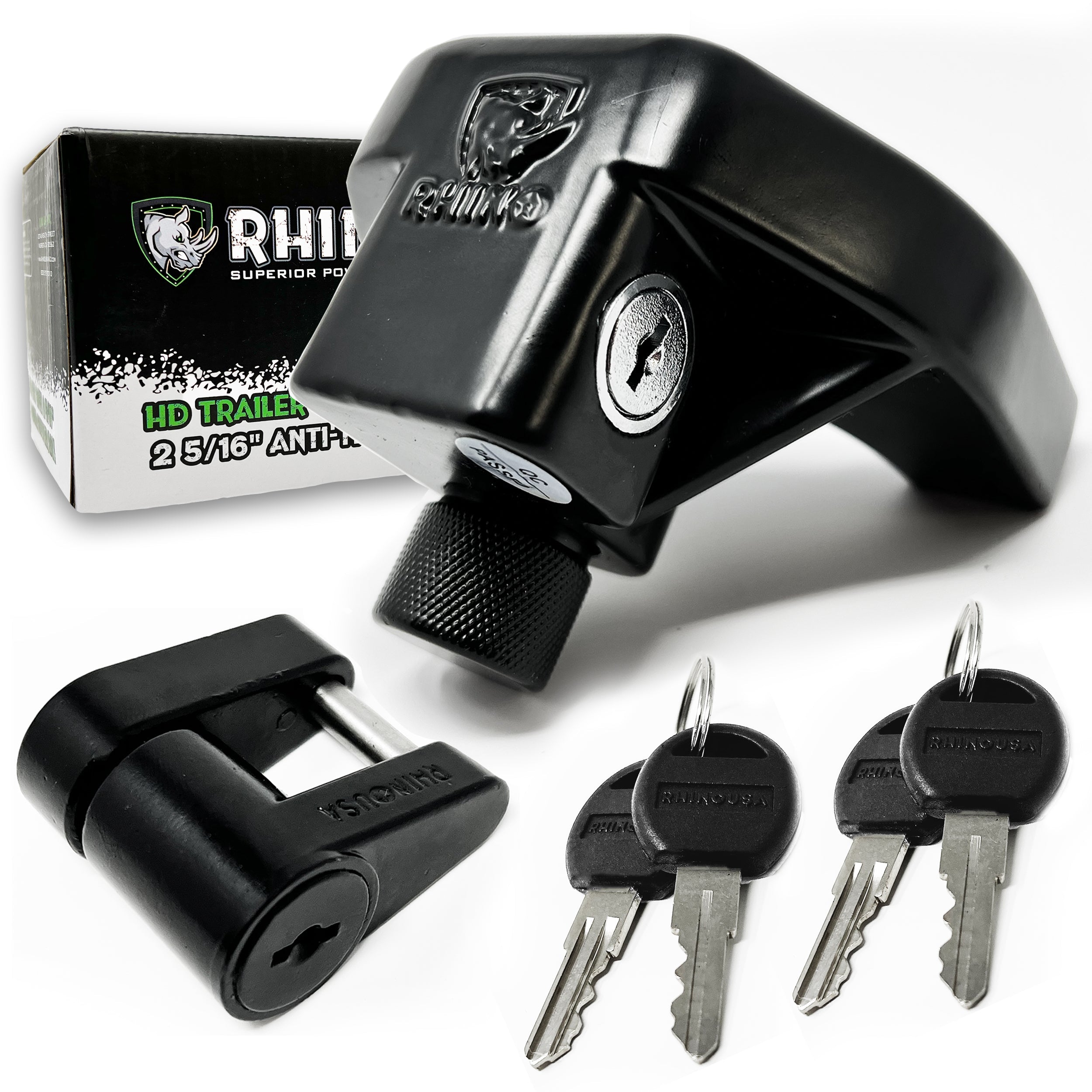Trailer Coupler Lock Kits – Rhino USA