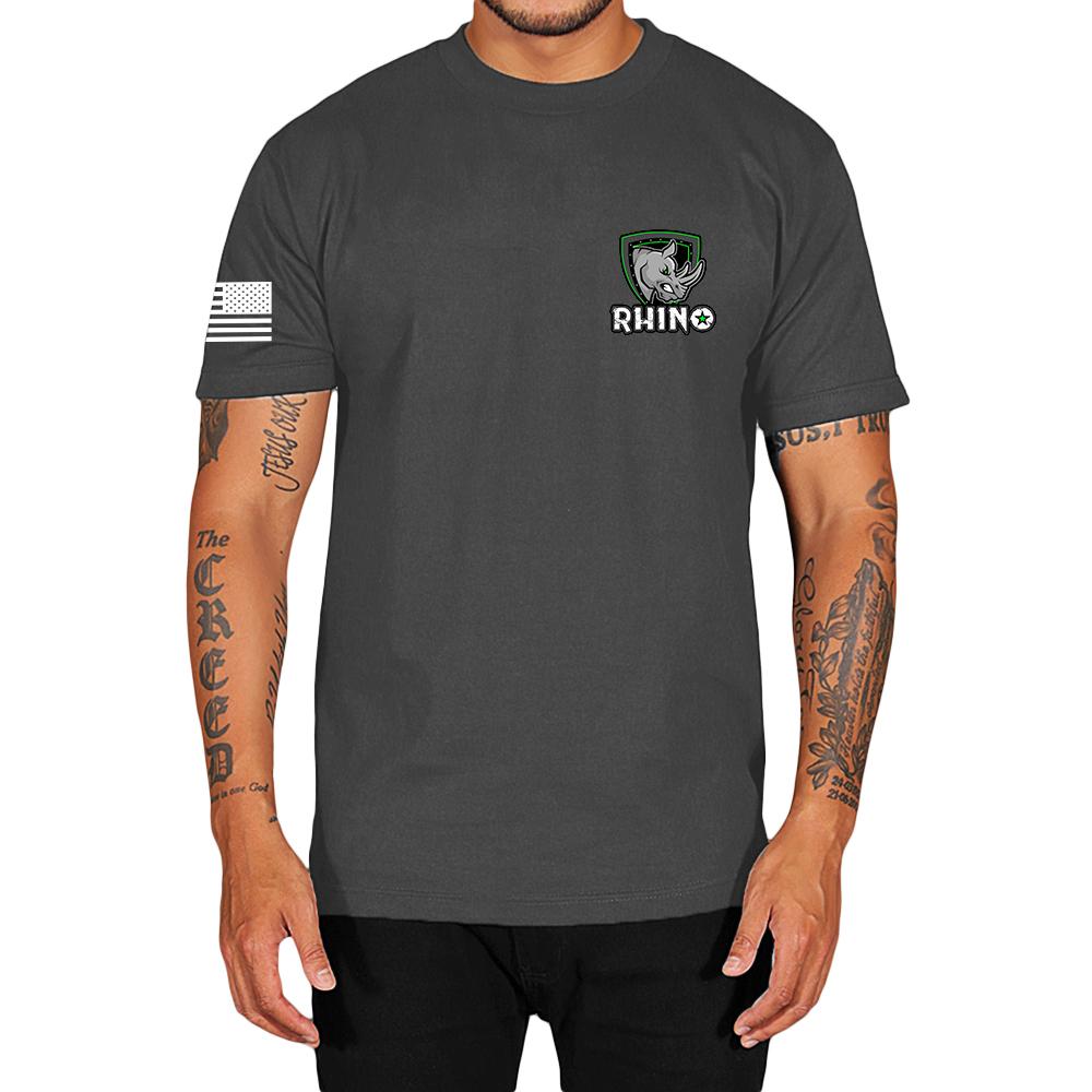 Rhino USA "Shield" Shirt T-Shirts Rhino USA, Inc. S Charcoal 