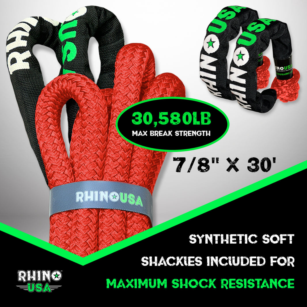 Red Kinetic Rope 7/8