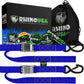 1.5" x 8' Cambuckle Tie-Down Straps (2-Pack) Rhino USA, Inc. Blue 