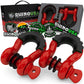 3/4" D-Ring Shackle Set (2-Pack) Recovery Rhino USA, Inc. Gloss Red 