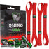 1.7" x 17" Soft Loop Tie-Down Straps (4-Pack) Tie-Down Straps Rhino USA, Inc. Red 