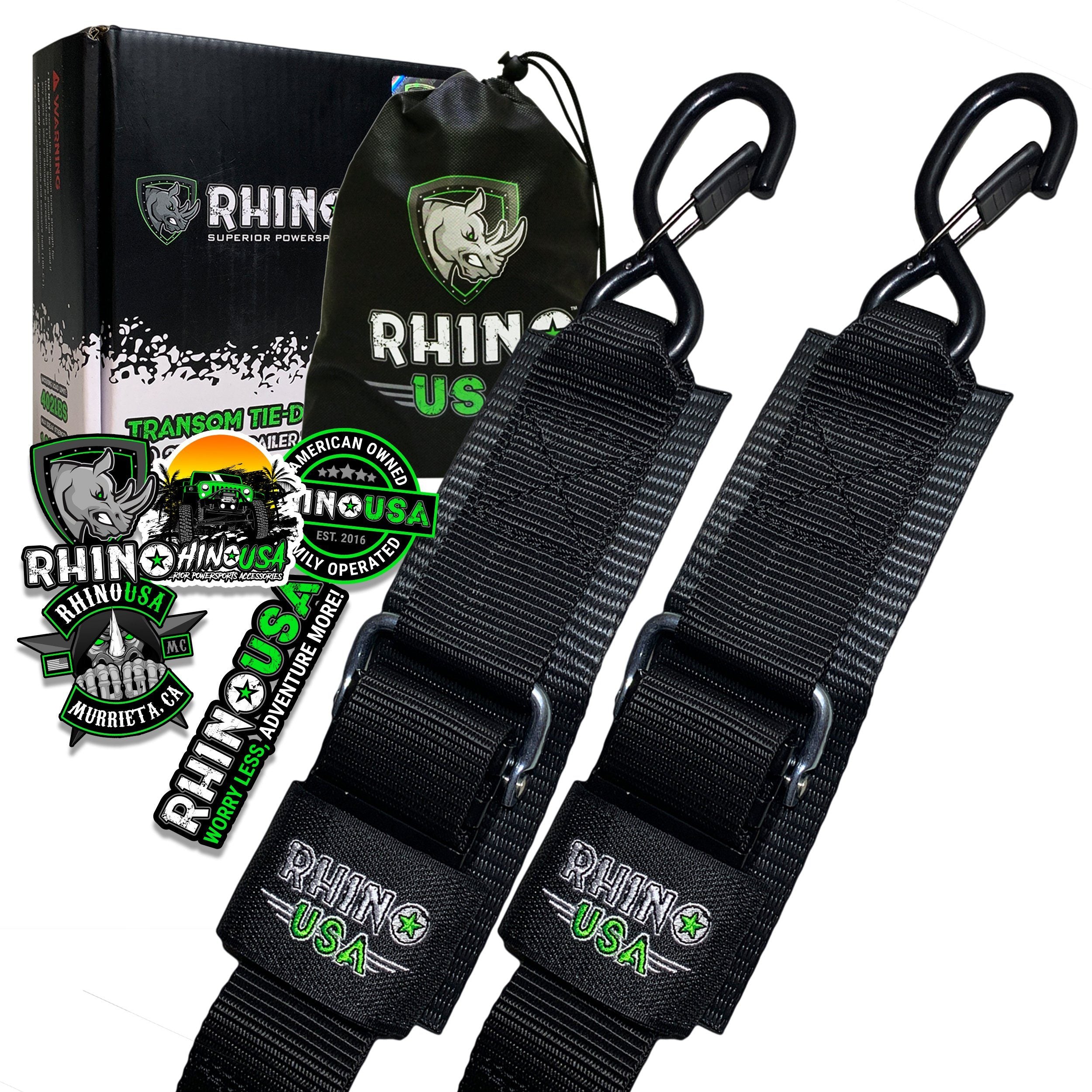 Tie-Down Straps & Ratchet Straps - Rhino USA